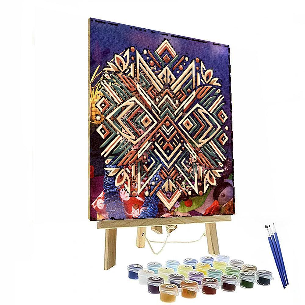 Mystic Tribal Inspirations Paint By Color