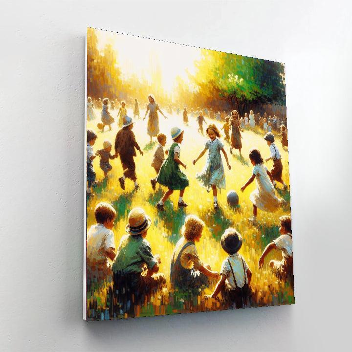 Nostalgic Childhood Adventures Paint By Number