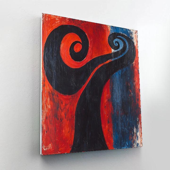 Edvard Munch Inspired Modern Expression  Paint By Numbers Kits