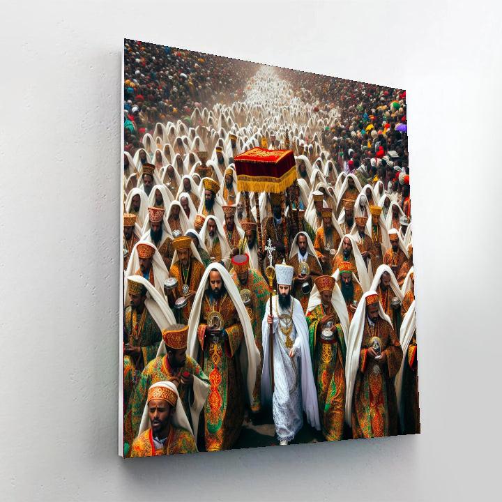 Ethiopian Epiphany - Ethiopia DIY Paint By Numbers