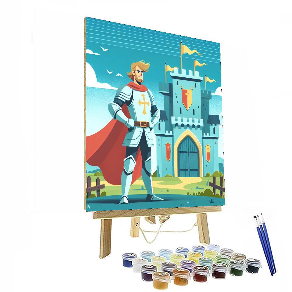 Knight’s Castle Adventure Numbered Painting Kits