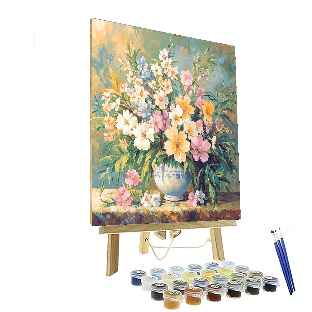 Renoir Inspired Whispers Of Spring  Painting By Numbers Kit