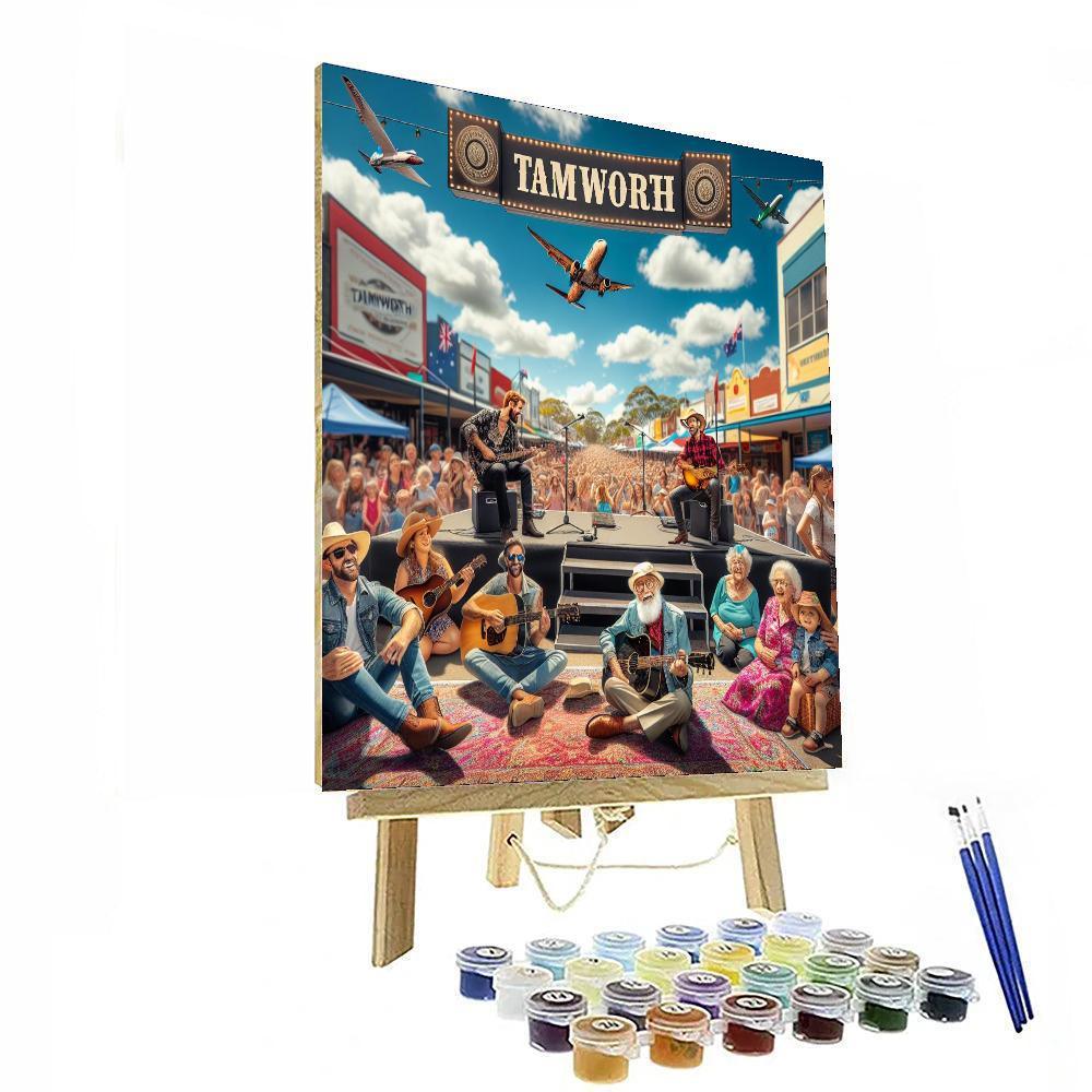 Tamworth Country Music Festival - Australia Paint By Color