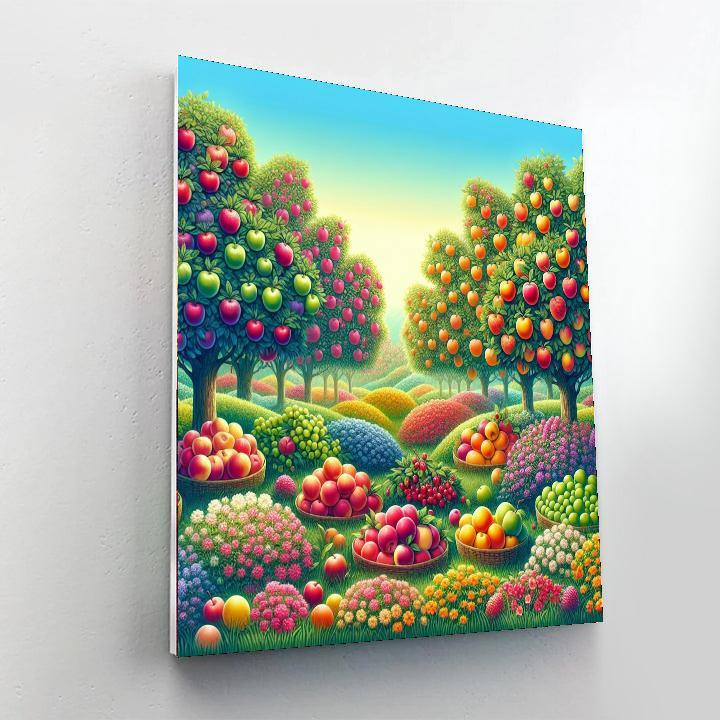 Charming Orchard Paint By Number