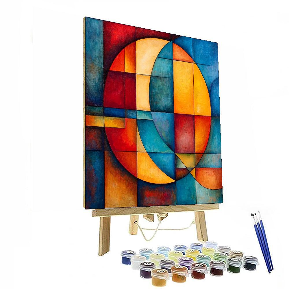 Wassily Kandinsky Inspired Abstract Patterns  Numbered Painting Kits