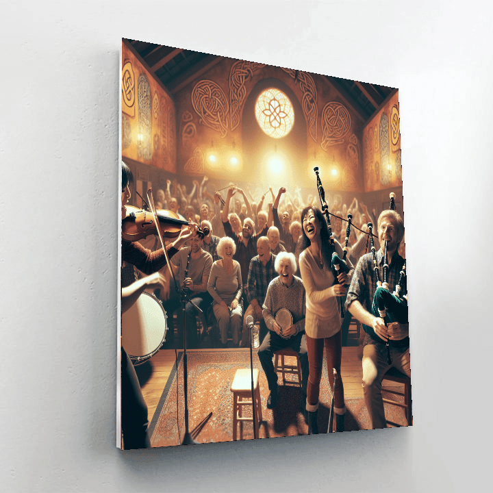 Celtic Connections - Glasgow Paint By Numbers Art