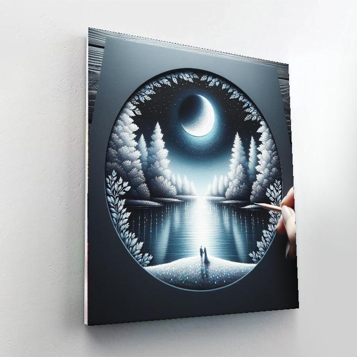 Moonlit Magic Numbered Painting Kits