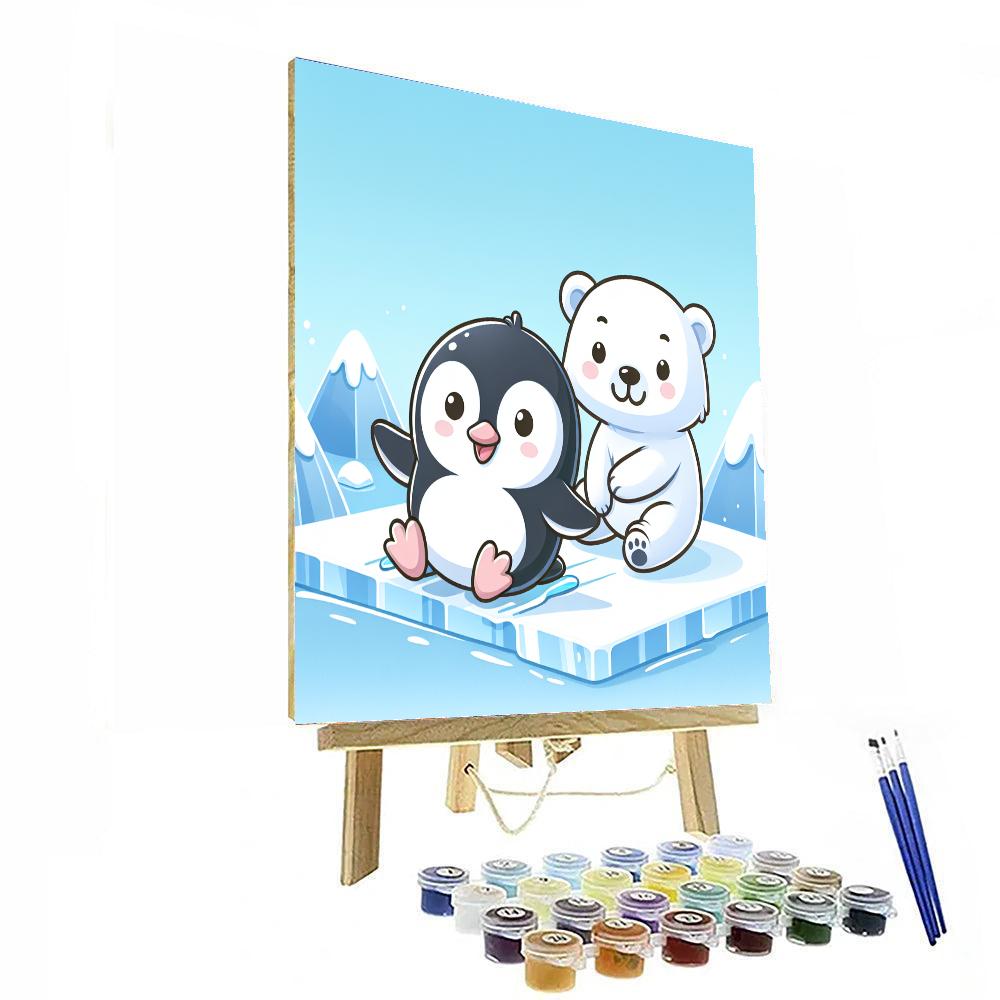 Friends From The Arctic Numbered Painting Kits