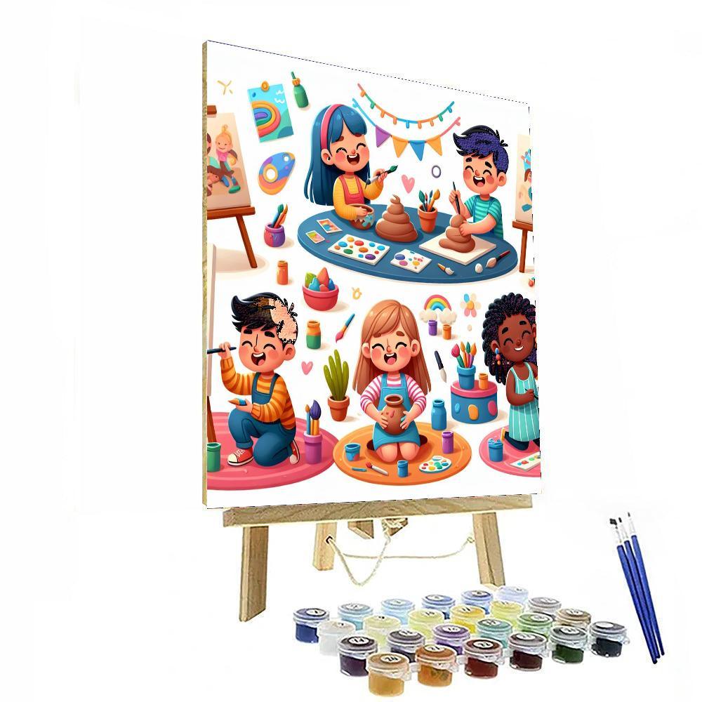 Creative Kids Workshop Paint By Color