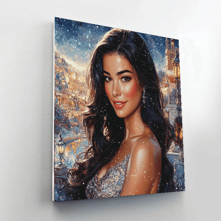 Anne Hathaway: The Magic Of A Modern Princess Paint By Number