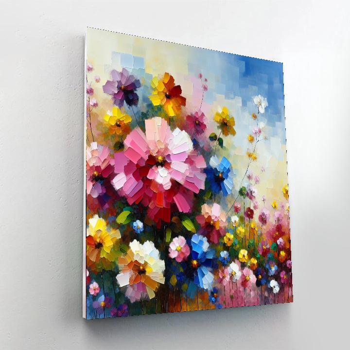 Dancing With Flowers Paint By Number