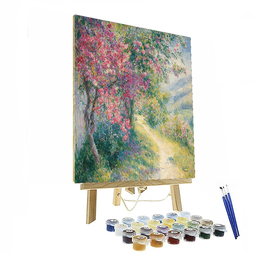 Pierre-Auguste Renoir Inspired Joyful Blossoms  Paint By Color