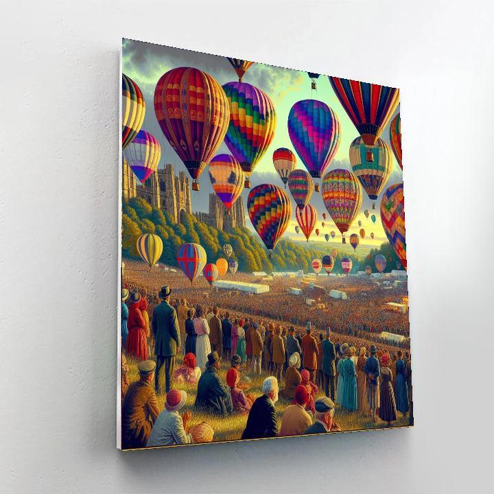International Balloon Fiesta - Bristol, England Paint By Color