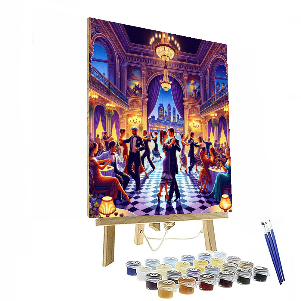 Tango Buenos Aires Festival - Argentina Number Painting