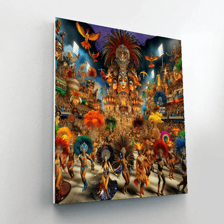 Samba Parade - Rio De Janeiro DIY Paint By Numbers
