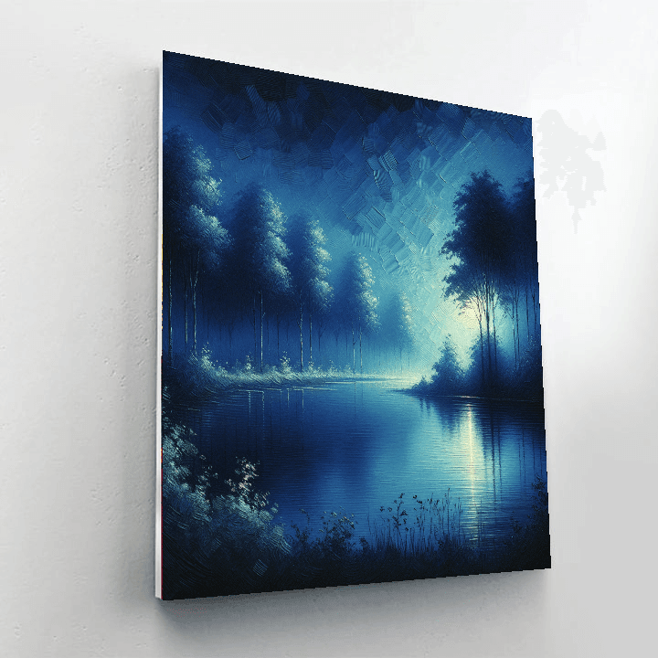 Serenade In Blue Paint By Numbers Kits