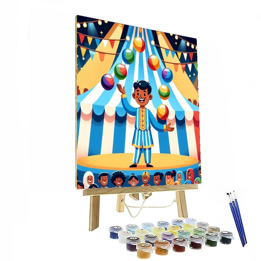 Circus Wonders DIY Paint By Numbers