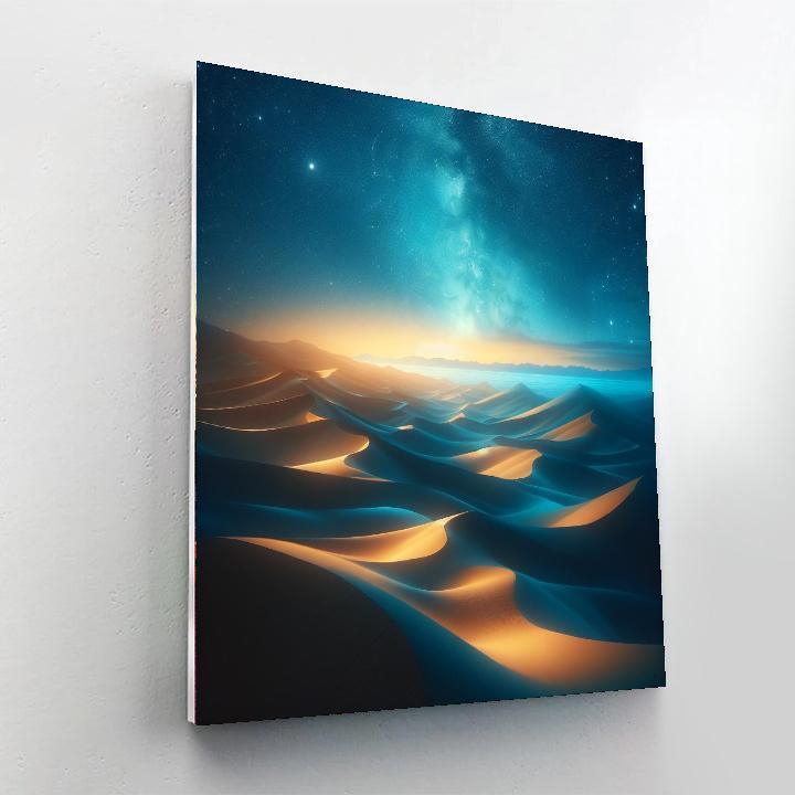 Midnight Desert Mystique Paint By Numbers Art