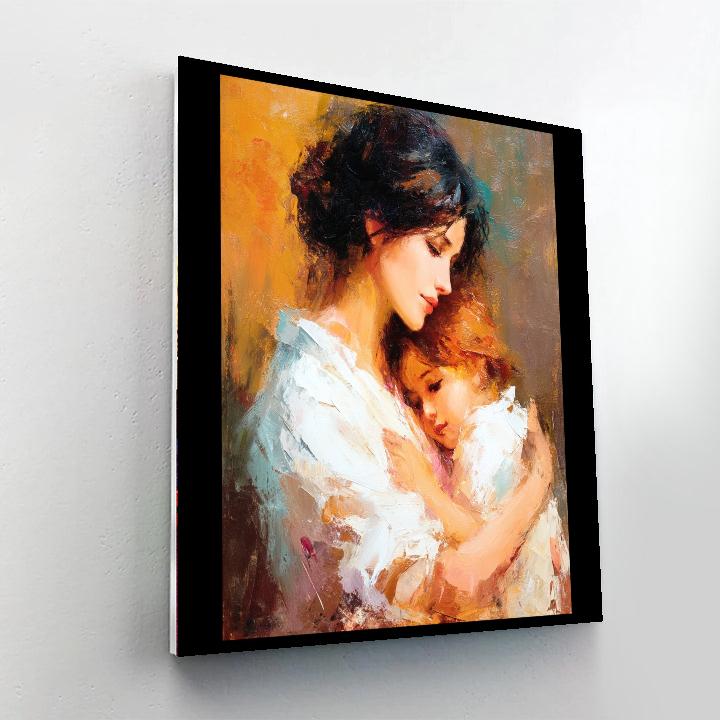 The Comforting Embrace Paint By Number