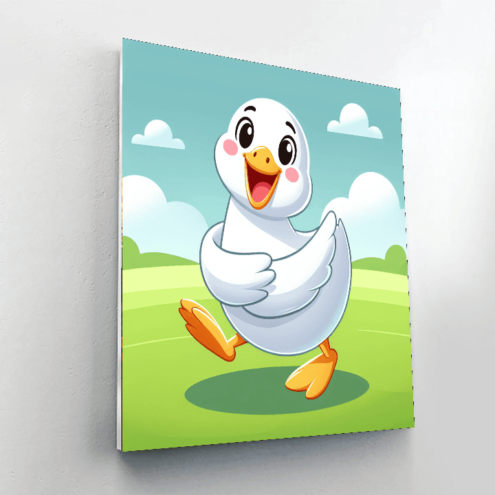 Giggles With A Goose Paint By Color