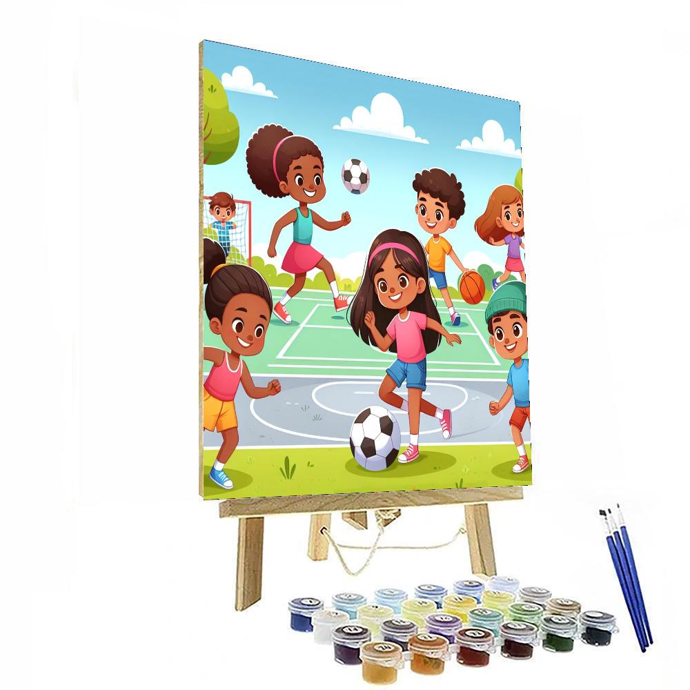 Sporty Adventures Paint By Numbers Kits