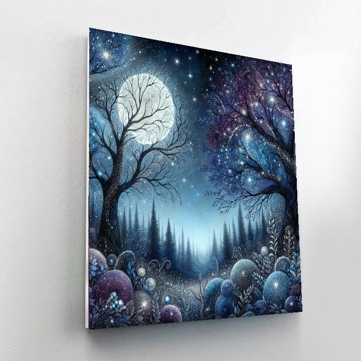 Starlit Fantasy Forest Paint By Numbers Kits