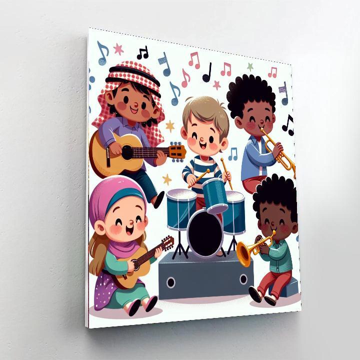 Musical Medley Numbered Painting Kits