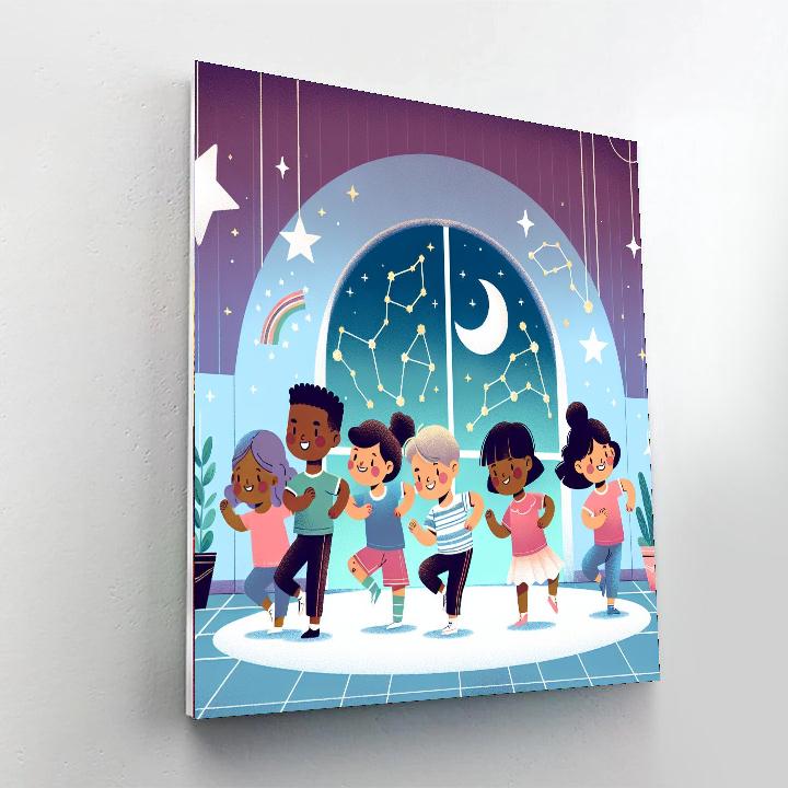 Celestial Dance Studio Paint By Number