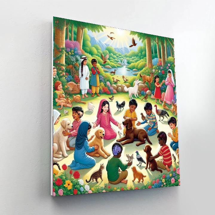 Wonderful Wildlife Sanctuary Paint By Numbers Kits