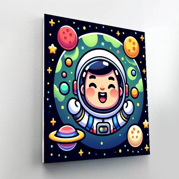 Astronaut Dream Paint By Number