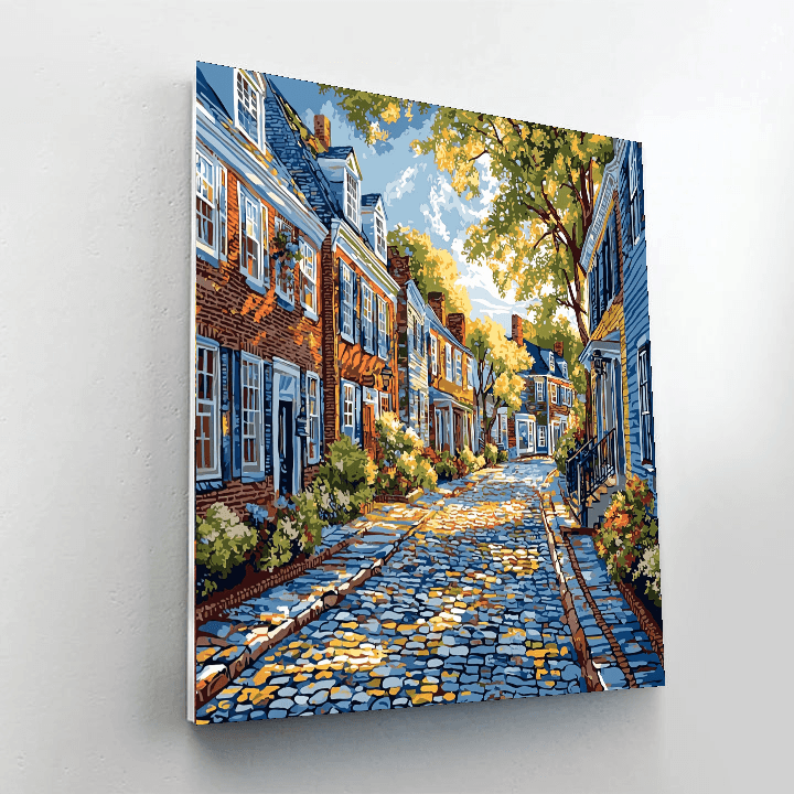 Old San Juan - Puerto Rico Paint By Numbers Kits