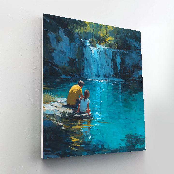 Caring Cascades Paint By Numbers Kits