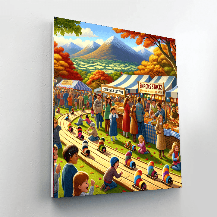 Woolly Worm Festival - Usa Paint By Numbers Kits