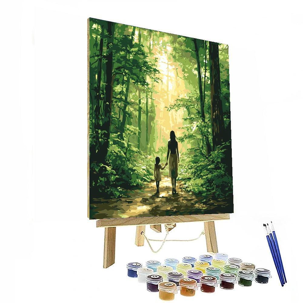 Into The Secret Woods DIY Paint By Numbers