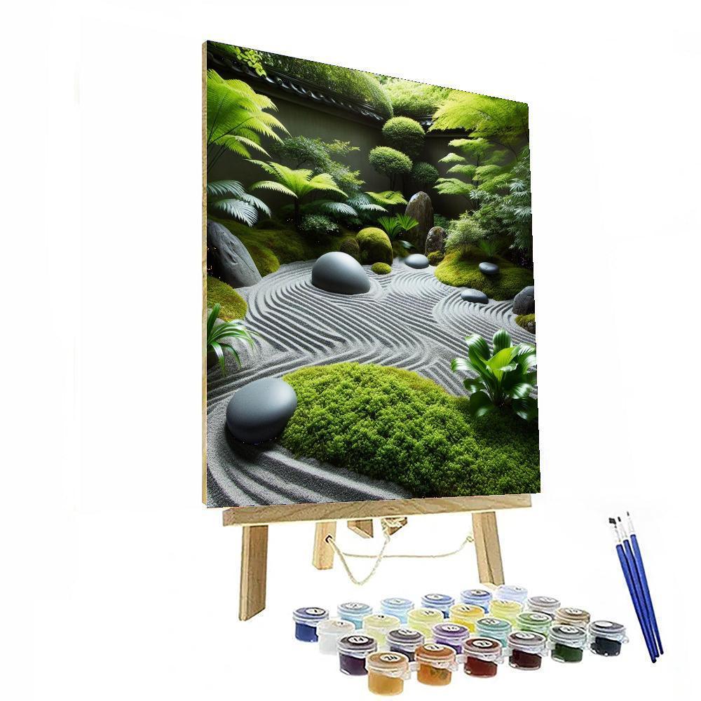 Mystic Zen Garden Retreat Numbered Painting Kits