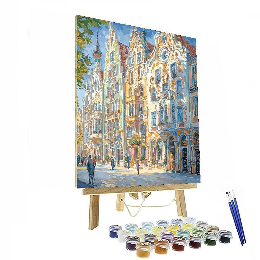 Art Nouveau Building - Riga Paint By Numbers