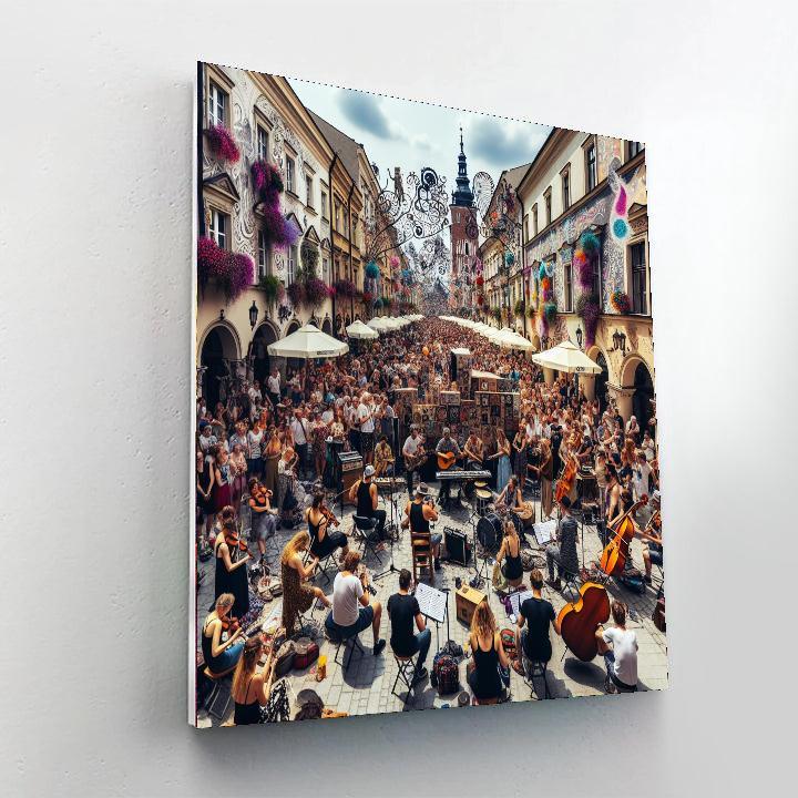 Festiwal Sztuki Faktu - Krakow, Poland Paint By Numbers
