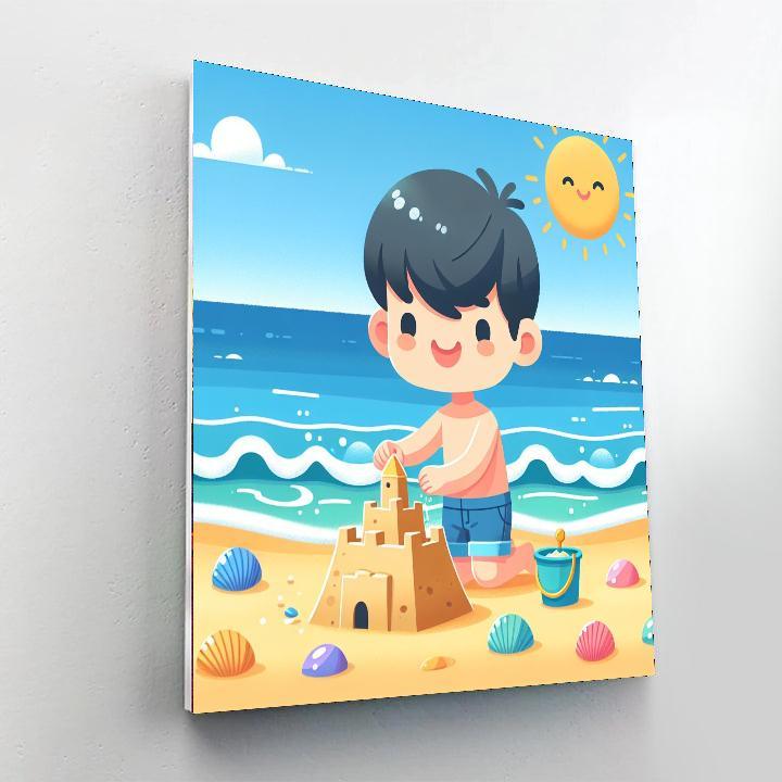 Seaside Fun Day Paint By Numbers Kits