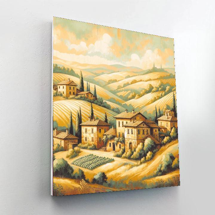 Tuscan Harmony Paint By Numbers Art