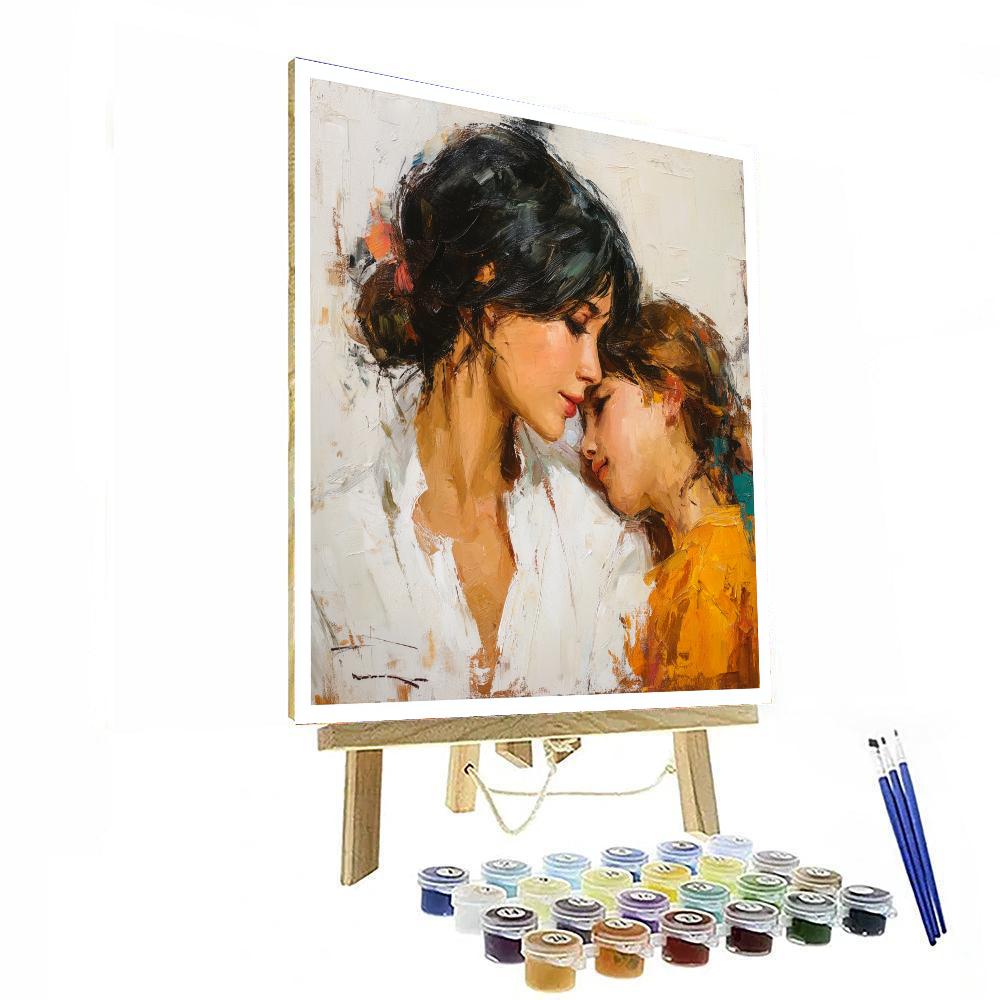 Warmth Of A Mother's Hug DIY Paint By Numbers