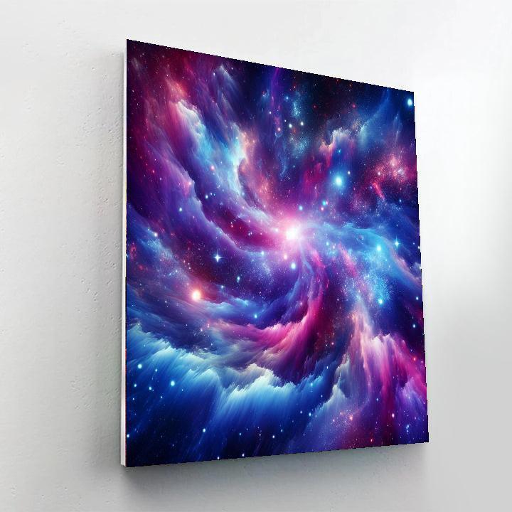 Galactic Voyage Fantasia Number Painting