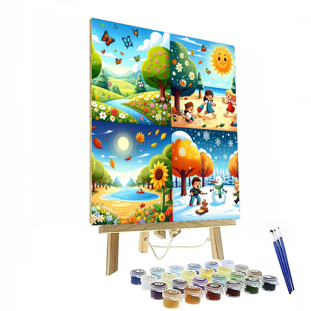 Seasons Of Fun Paint By Color