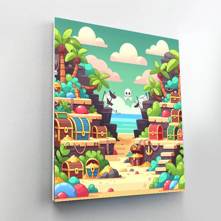 Pirate's Cove Mystery Paint By Numbers Kits