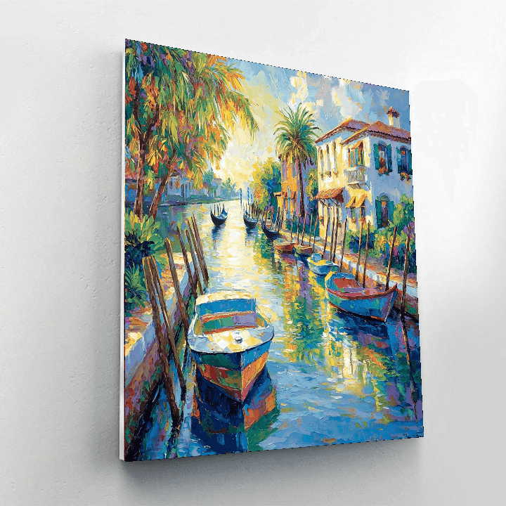 The Venice Canals Paint By Number