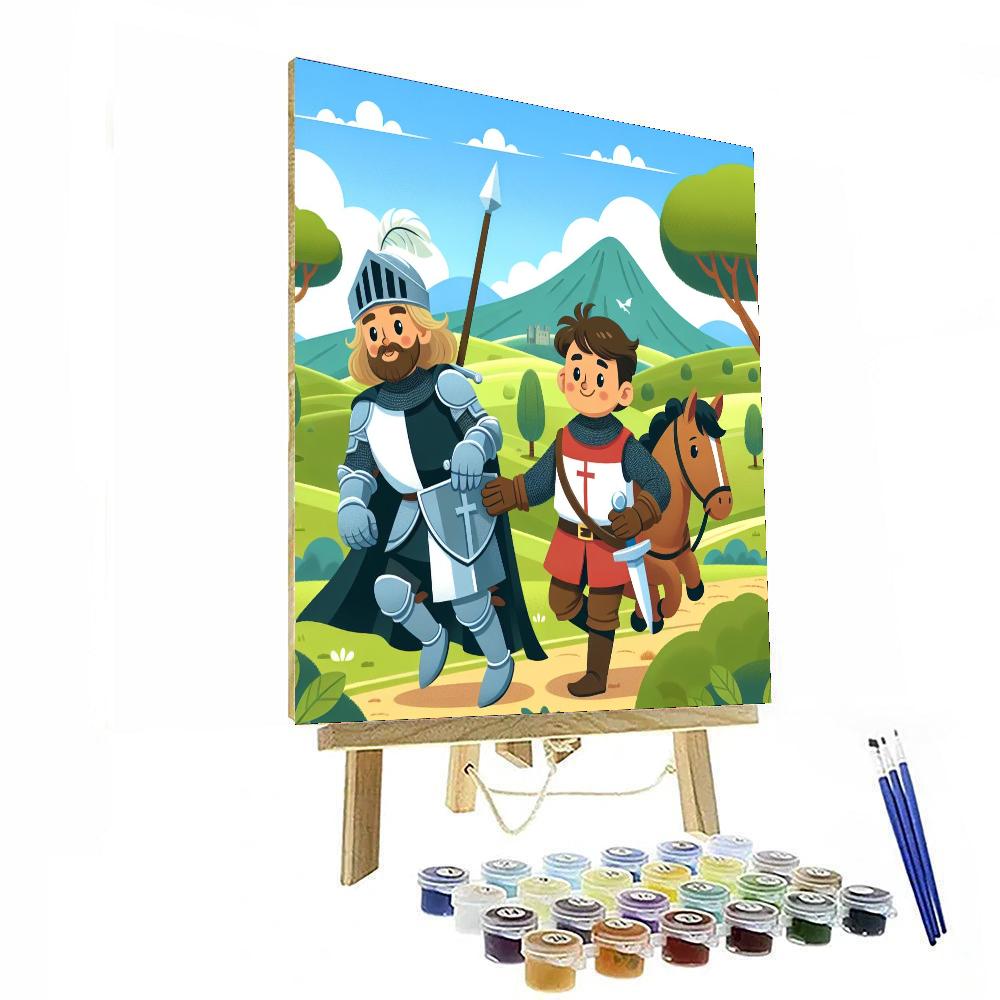Royal Knight Journeys Numbered Painting Kits