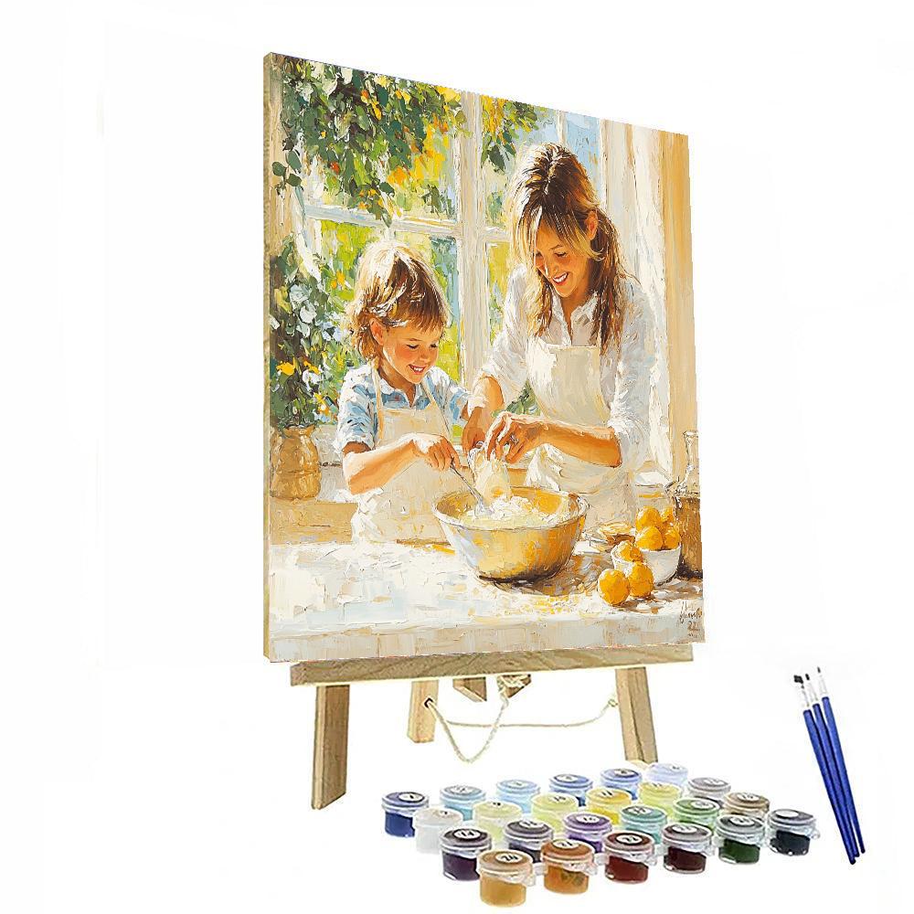 Hearts In The Kitchen Numbered Painting Kits
