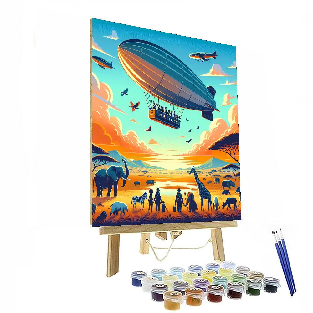 Safari Skylanders Paint By Numbers Art