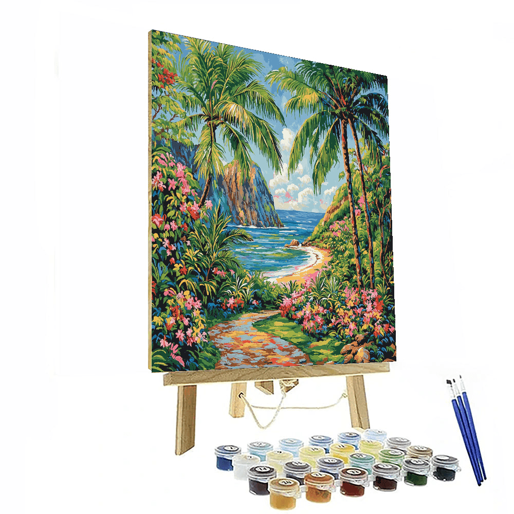 Gauguin Inspired Tropical Bliss - DIY Painting By Numbers Kit