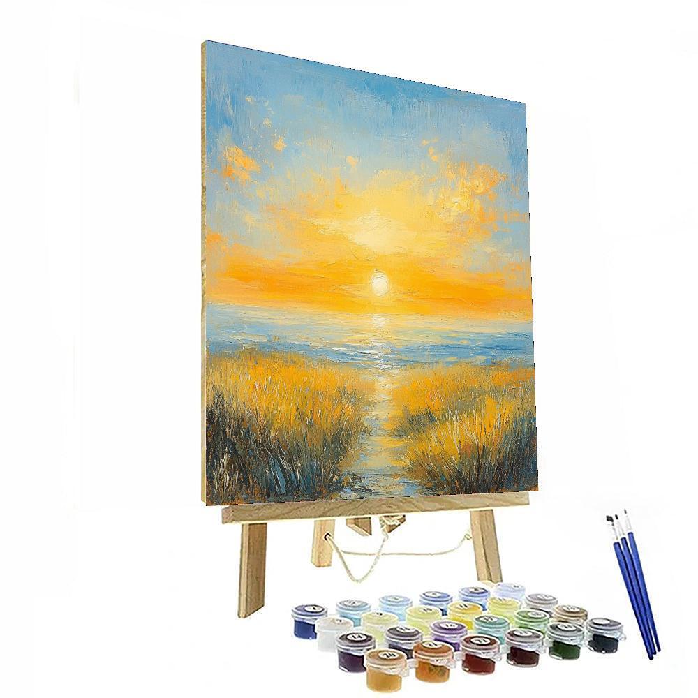Edgar Degas Inspired Shimmering Horizons  Paint By Numbers Kits