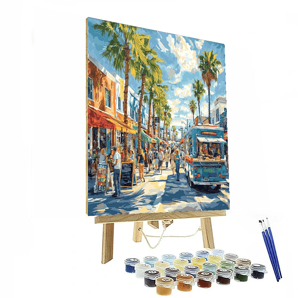 Abbot Kinney Boulevard Numbered Painting Kits